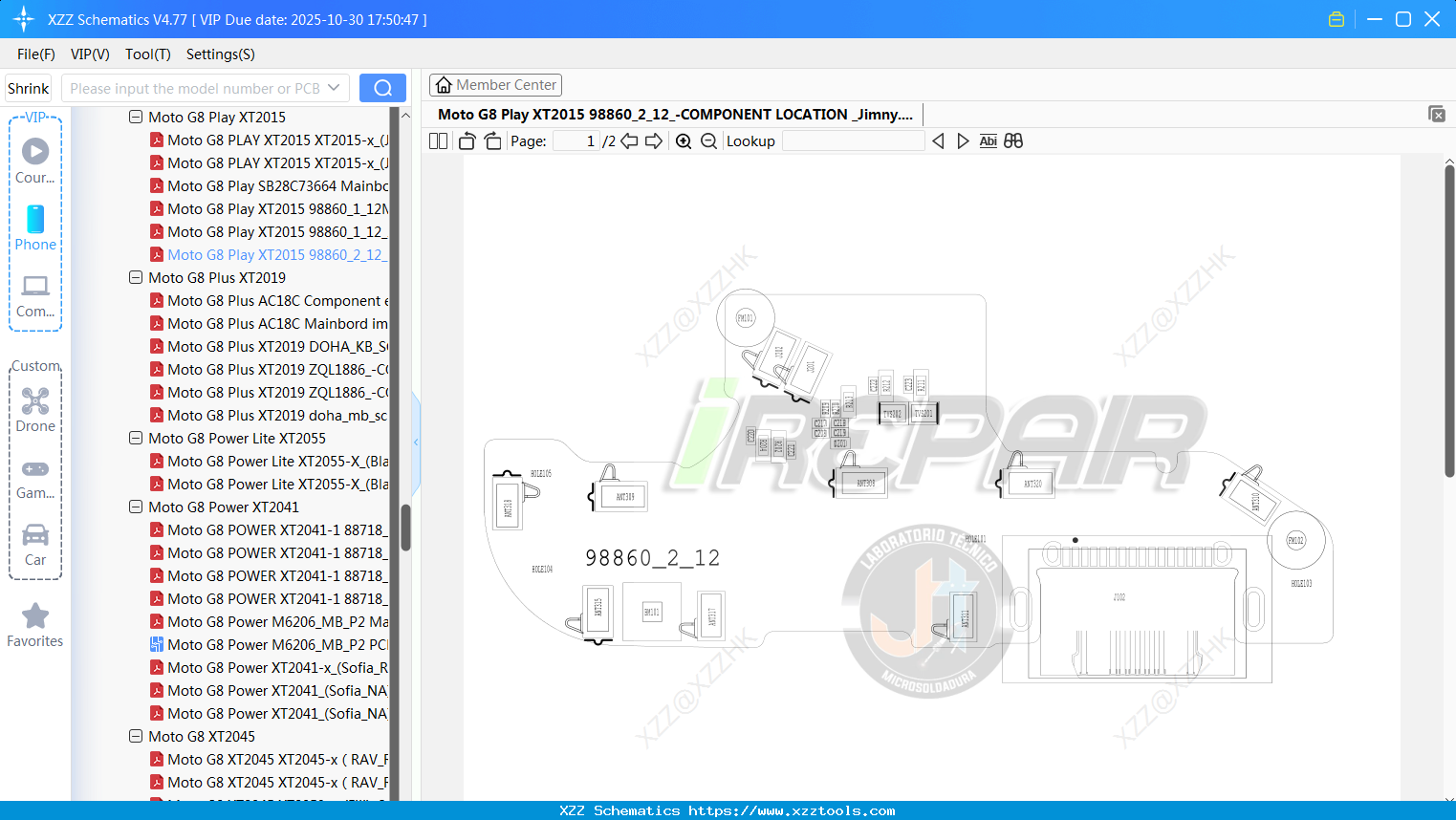 Motorola Moto G8 Play XT2015 98860_2_12_-COMPONENT LOCATION _Jimny